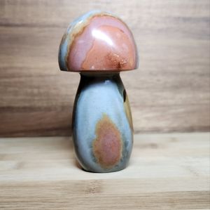 Polychrome Jasper Mushroom